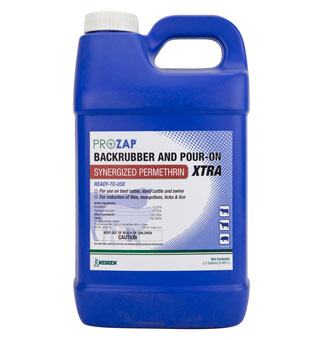 Prozap Backrubber and Pour On Xtra