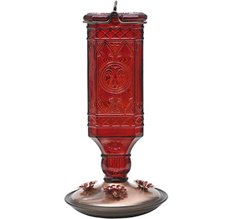 Red Antique Feeder
