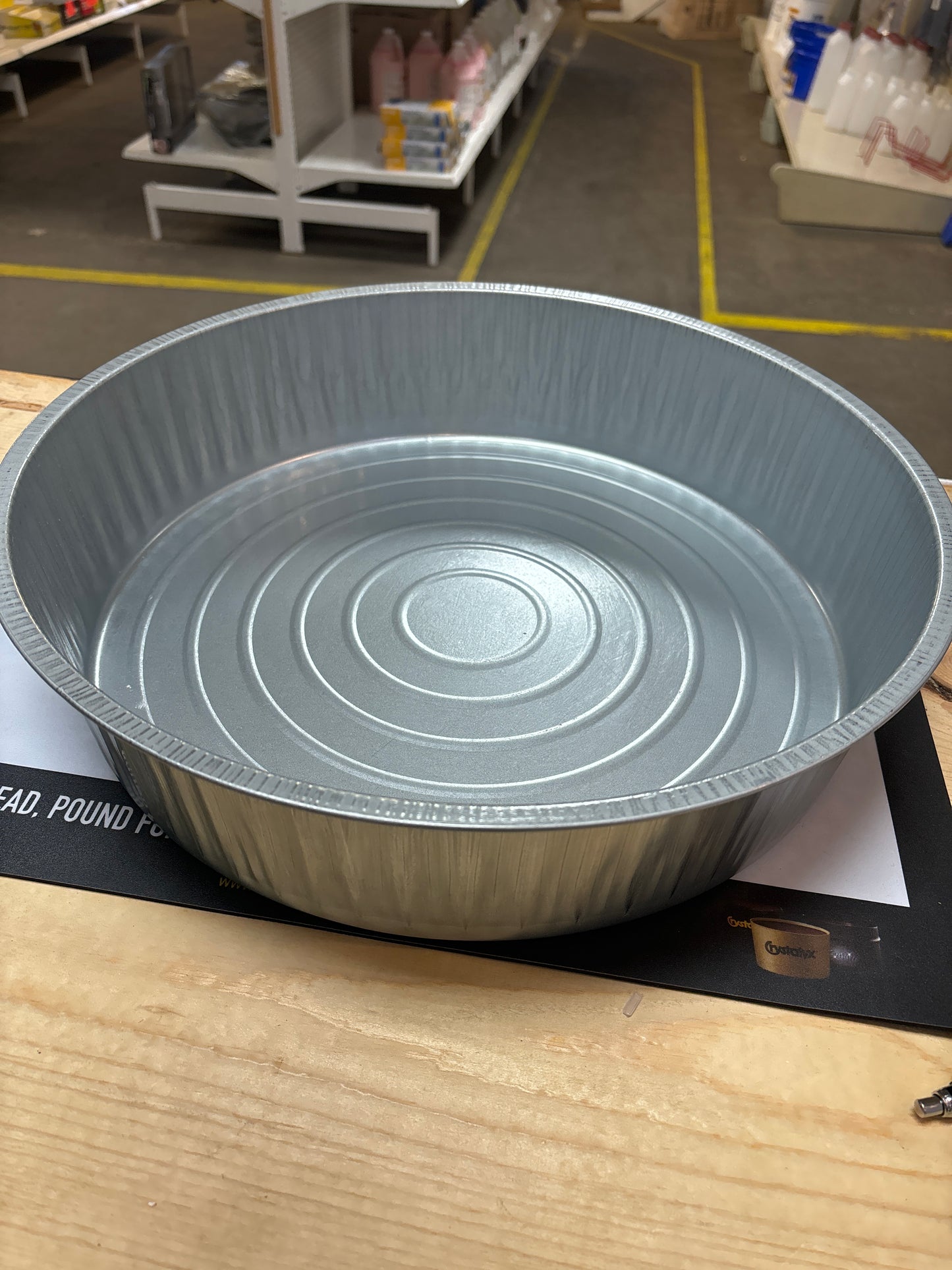 Galvanized 13 quart Feed Pan