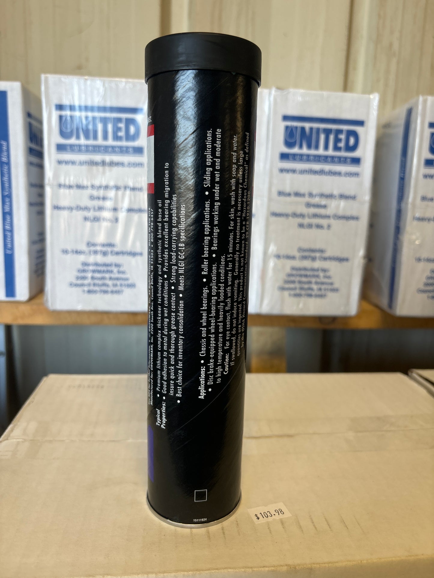 United Blue Max Synthetic Blend Multi-purpose Grease - 14oz