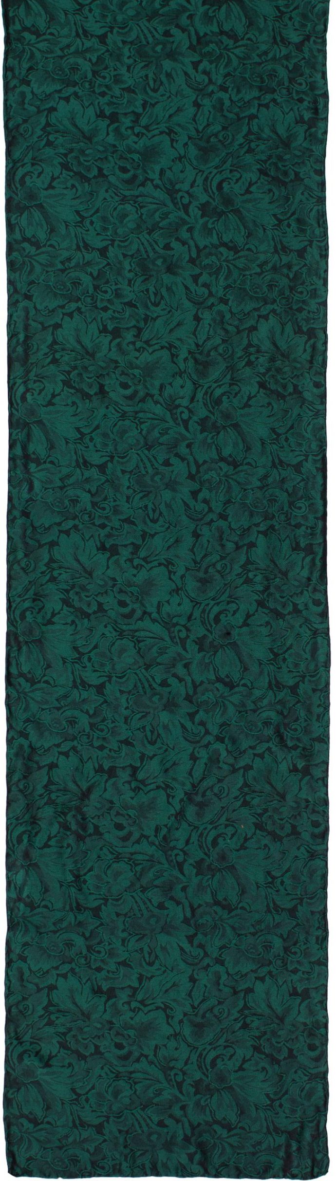 34.5'' Baroque Basil Silk Scarf