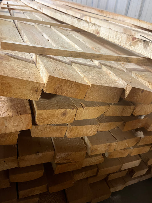 2x4x16 Rough Sawn Lumber-Rough Sawn