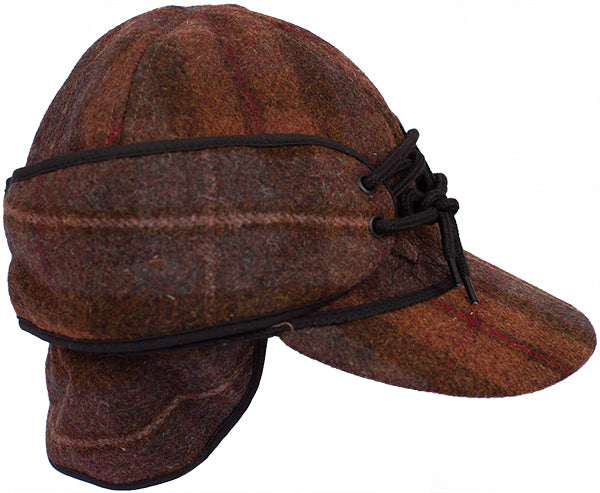 Red Plaid Mackenzie Cap