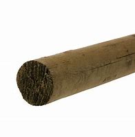 7"x8' Wood Fence Post