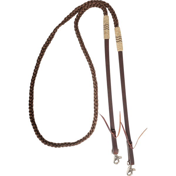 Flat Braid Roping Rein