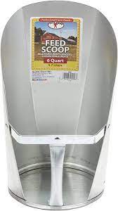 3 QT. Galvanized Feed Scoop