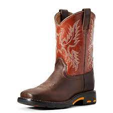 YTH WorkHog Wide Square Toe Boot