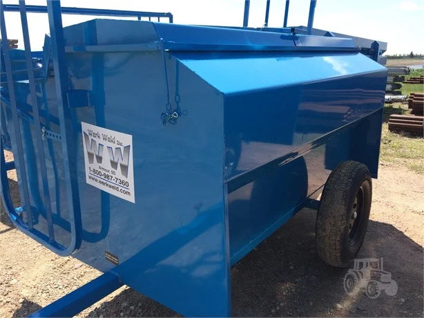 Werk Weld 8' 60 Bushel Creep Feeder Single Side w/ panel