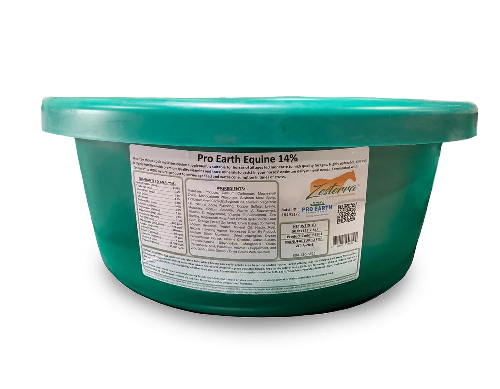 Zesterra Lick Tub with Garlic 125lb