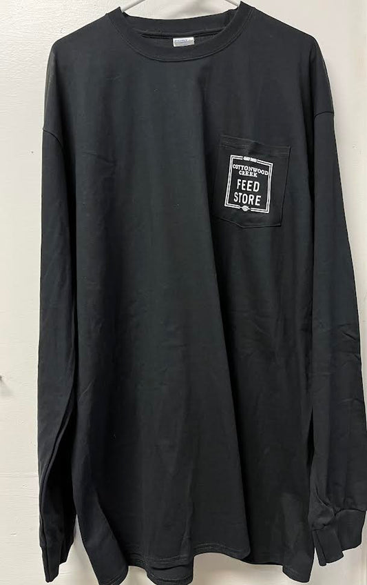 Black Long Sleeve T-Shirt 3XLT