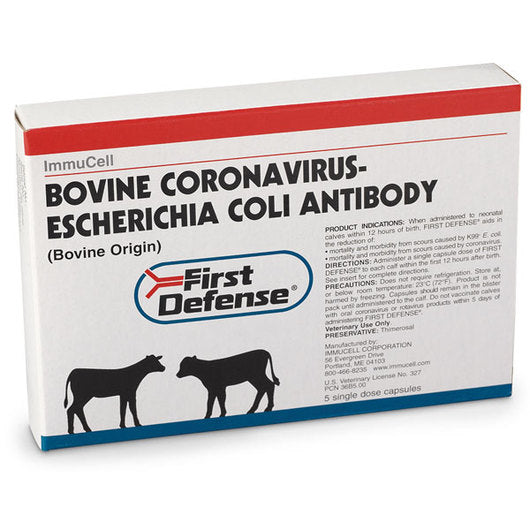 First Defense Bovine Coronavirus- Escherichia Coli Antibody