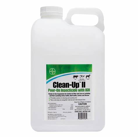 Clean Up II Pour On Insecticide 2.5 Gal.