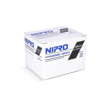 Nipro 3cc Syringe and Needle 22Gx3/4 (0.7x19mm)