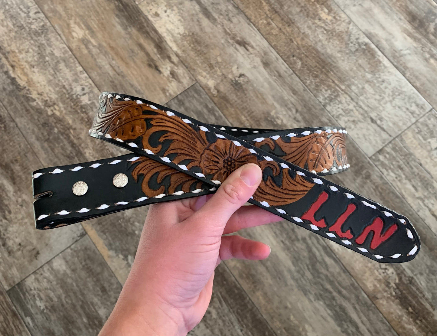 Custom Belt Sample