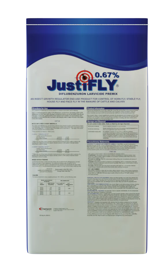 Diflubenzuron Justifly .67%