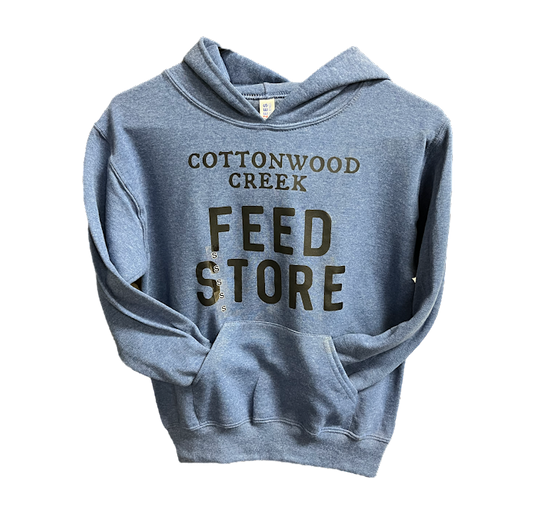 Cottonwood Creek Youth Blue Hoodie