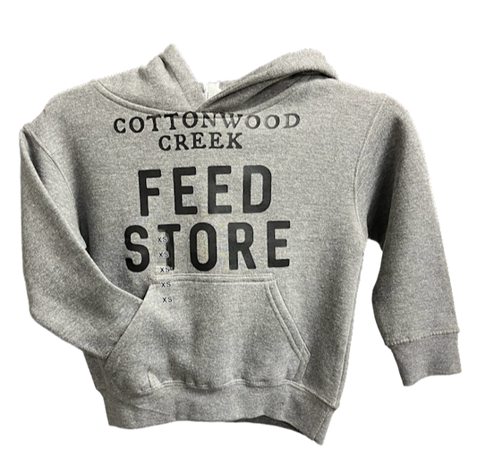 Cottonwood Creek Youth Grey Hoodie