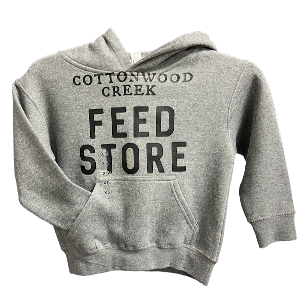 Cottonwood Creek Youth Grey Hoodie