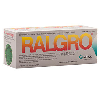 Ralgro Ralgro Implant (24 Doses) – Cottonwood Creek Feed Store