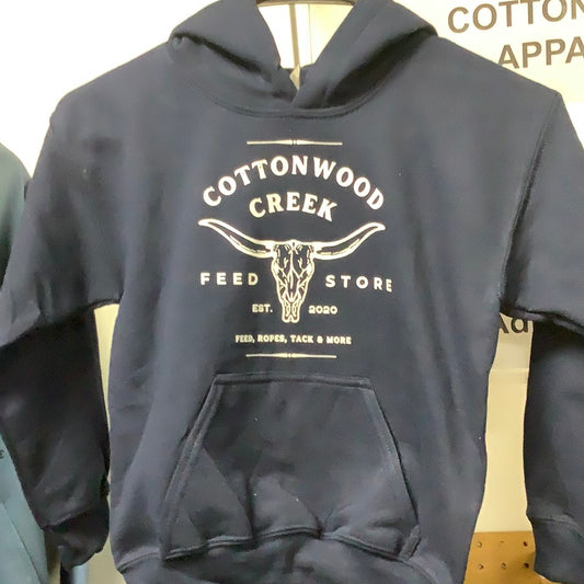 Navy CC Youth Hoodie