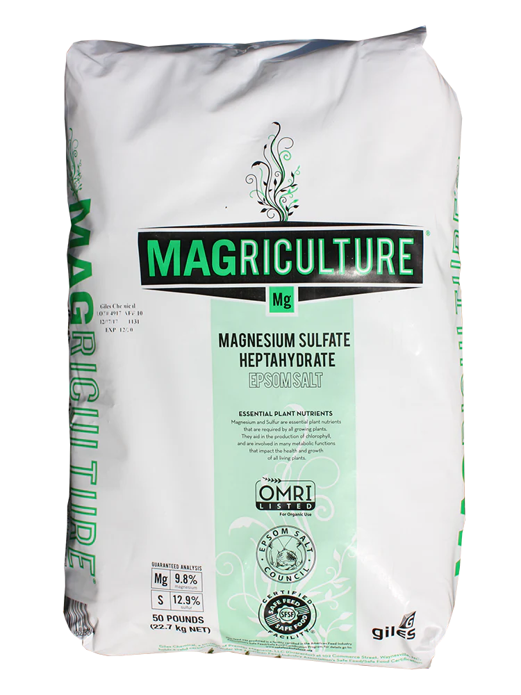 Magriculture Magnesium Sulphate 50lb (Epsom Salt)