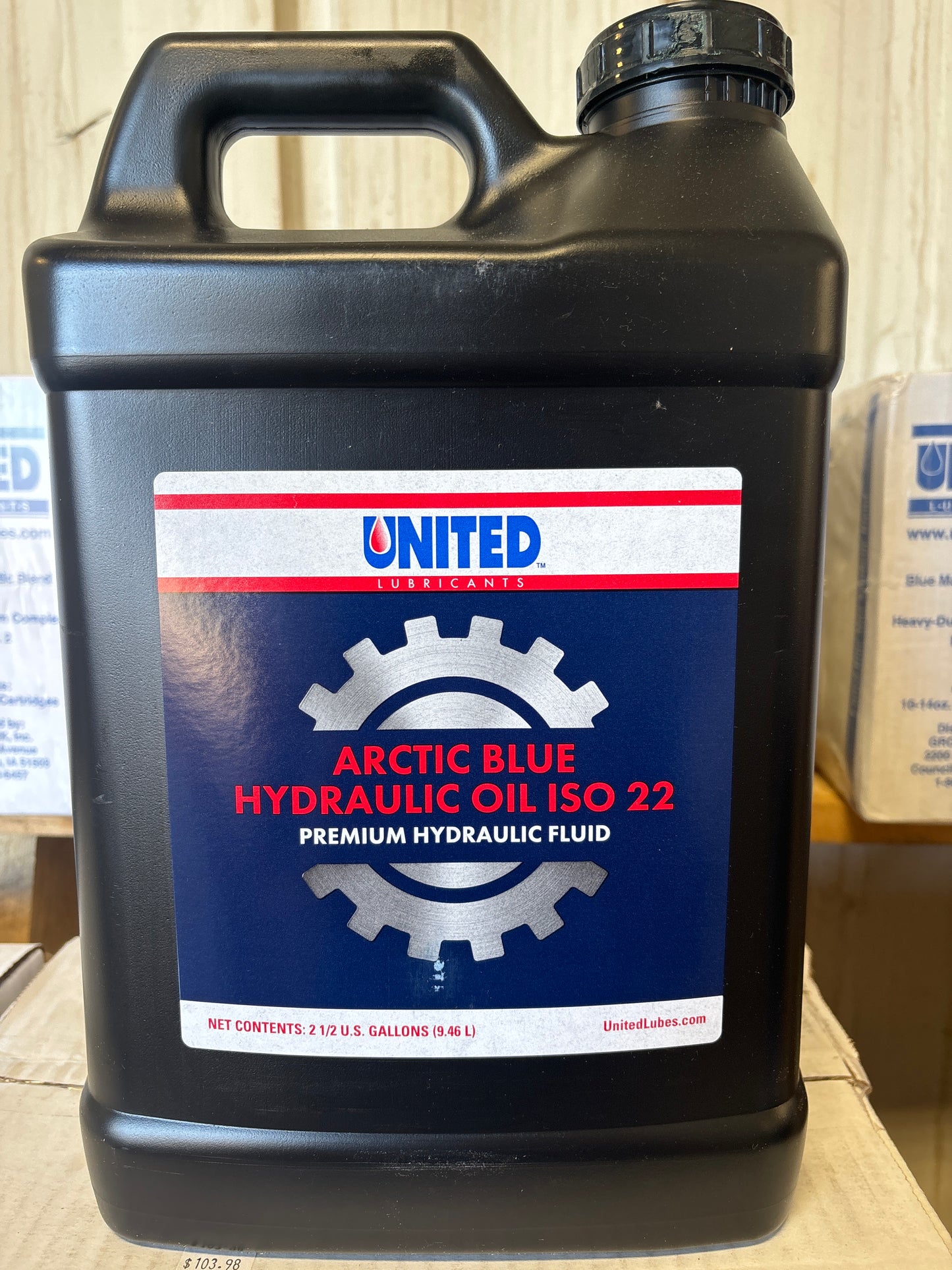 United Arctic Blue Hydraulic Oil ISO 22