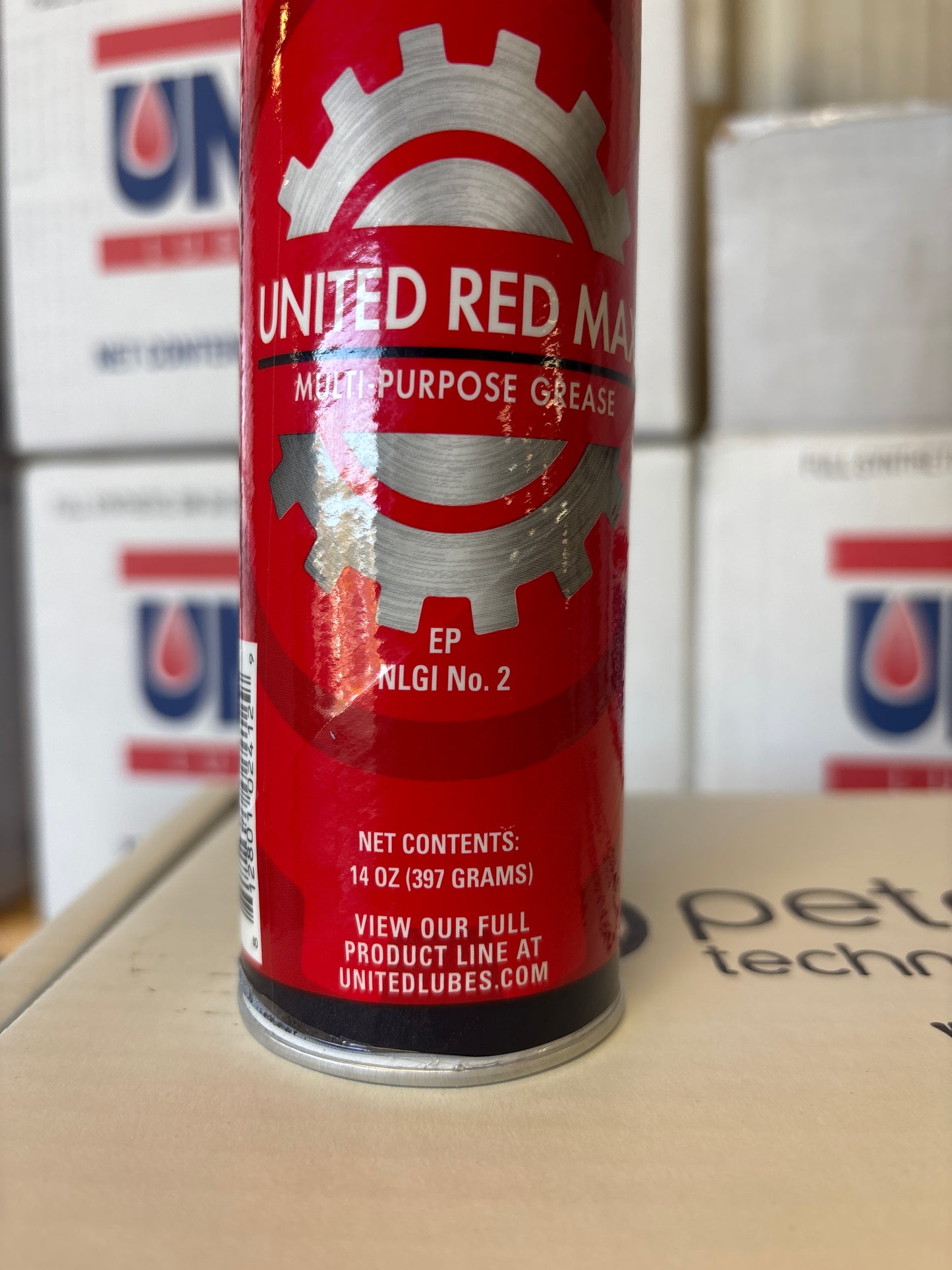 United Red Max High Temp Grease - 14oz.