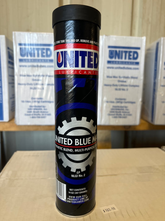 United Blue Max Synthetic Blend Multi-purpose Grease - 14oz