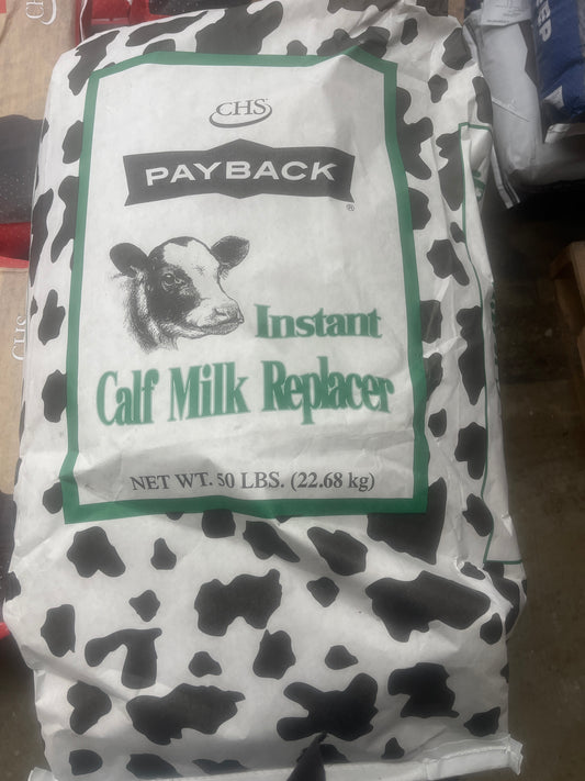 Payback 20-20 All Milk Replacer Medicated with Bovatec