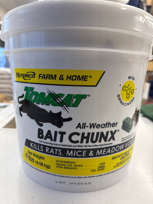 Tomcat Bait Chunx 9lb Bucket