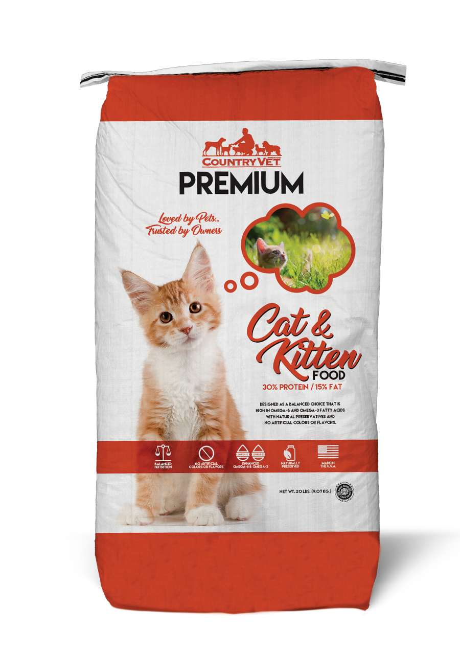 Country Vet Premium Cat & Kitten Food
