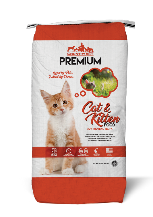 Country Vet Premium Cat & Kitten Food