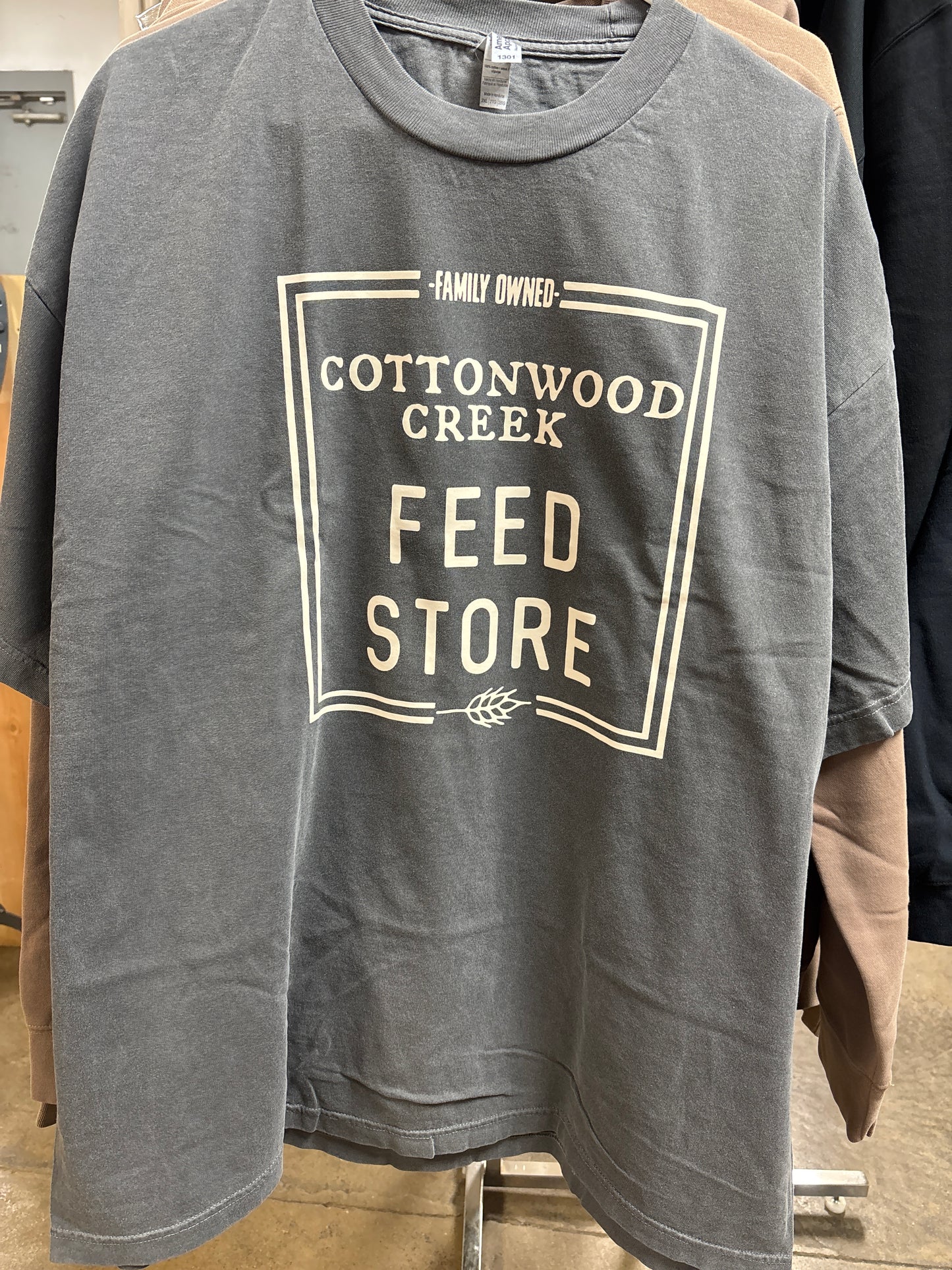 CC Feed Store Gray T-Shirt