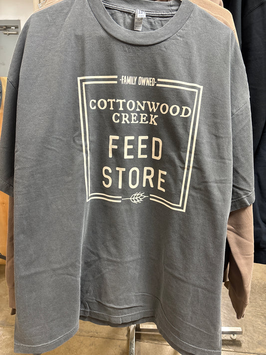 CC Feed Store Gray T-Shirt