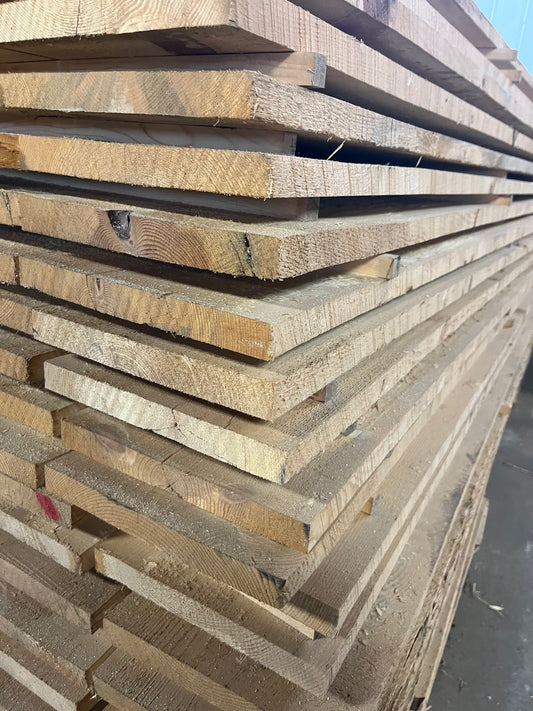 1 x 10 x 16 Rough Cut Lumber Full Dimension