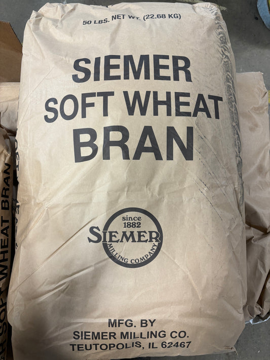 Siemer Soft Wheat Bran, 50#