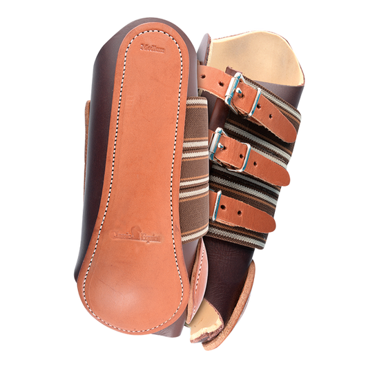 Leather Splint Boots