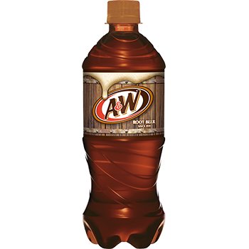 A&W Root Beer 20oz Plastic