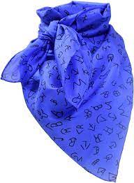 20" Brand Royal Silk Scarf