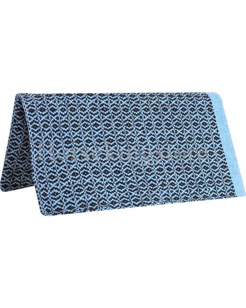 Navajo Liner Blanket 32x64 Blue/Black