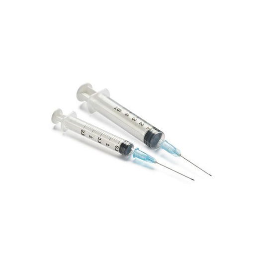 3cc Luer Lock Syringe w/ 22gax3/4 Needle