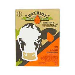 Patriot Insecticide Cattle Ear Tag