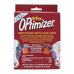 Y-Tex Optimizer Insecticide Cattle Ear Tags