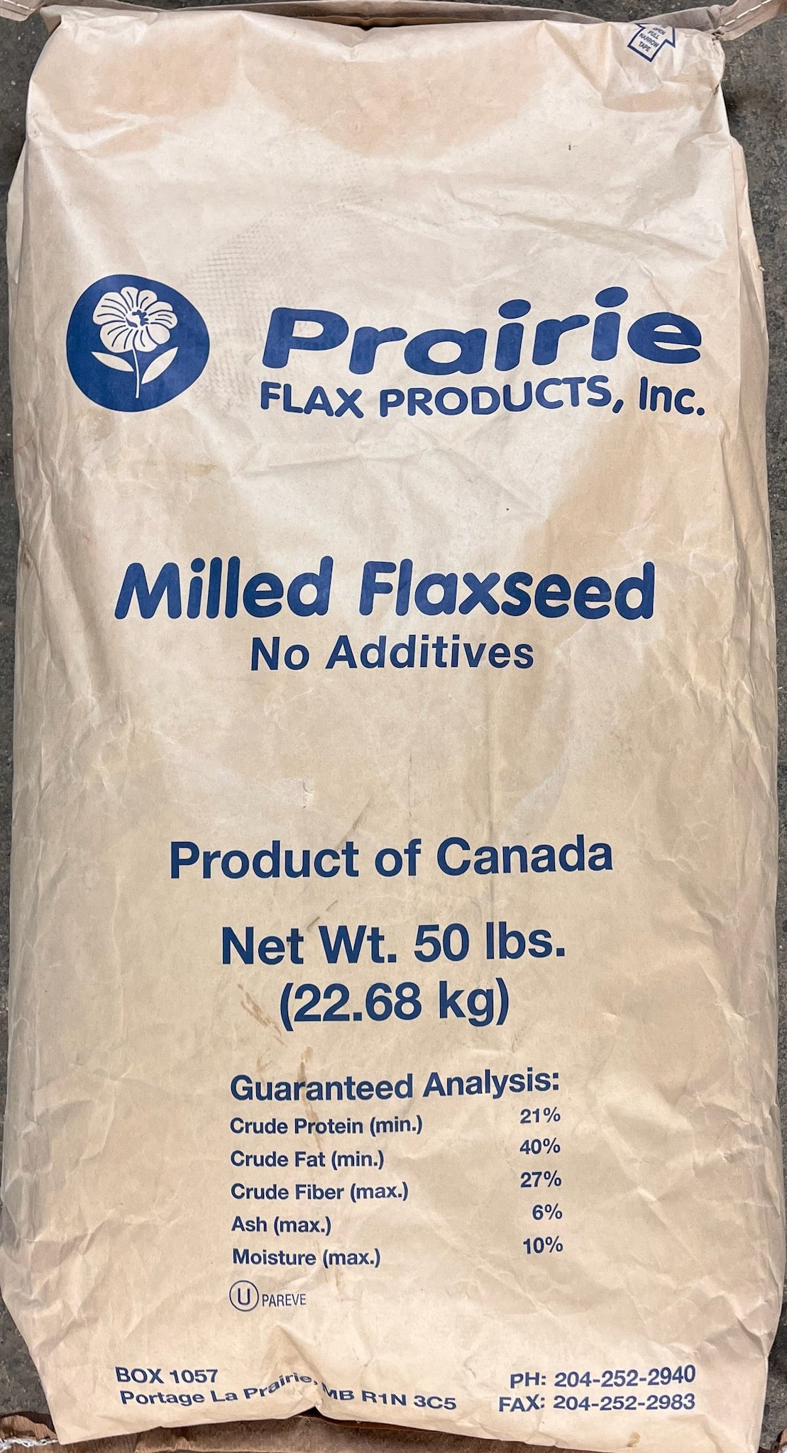 Milled Ground Flaxseed